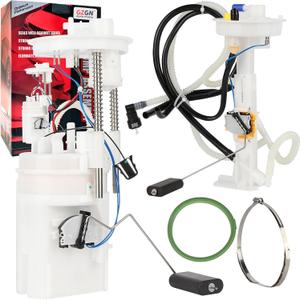 Electric Fuel Pump Module Assembly with Sending Unit Compatible with BMW E70 Series X5 2007 2008 2009 2010 L6 3.0L Gas, OE# 16117195463, E8814M, FG1176, SP5113M, Left & Right