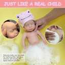 OtardDolls 33cm Reborn Baby Dolls Silicone Full Body Girl Lifelike Handmade Painted Dolls Silicone Reborn Babies for Kids
