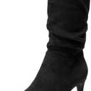 DREAM PAIRS Women's Mid Calf Boots High Heels Pointed Toe Zip Fashion Dressy Boot (8)