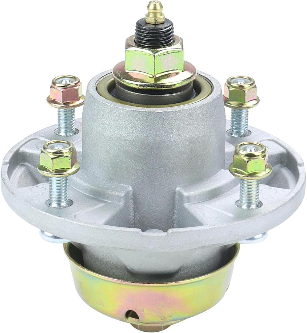 AM144377 Spindle Assembly Replaces John Deere AM144377, AM124498, AM135349, AM131680 for John Deere 1025R GT235 GT245 LT155 LT160 LT180 LT190 X300 X320 X485 X500 X530 Z425 Z445 Z535M Mowers