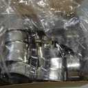 12Pack 1.25" T Bolt Hose Clamps - 304 Stainless Steel Turbo Intake Clamp for Turbo Tubes, Intercooler Pipes, Heavy Duty Radiator Hose Clamps Adjustable Range 40mm-46mm for 1.25" Hose ID (1.57 - 1.80 inches)