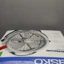 Lasko Wind Machine Fan, Air Circulator Fan with 3 Speeds, 20" Model 3300, Gray