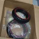 BANGTING 2PCS 8.5x2 inches Solid Tires for Electric Scooter, 8 1/2 x2 Tire for Gotrax GXL V2 / XR/APEX, 50/75-6.1 Tire Replacement for Xiaomi Pro 2 / M365 / 1S and All 8.5'' Scooter Tires (Red)