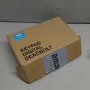 Veise Keyless Entry Door Lock with 2 Lever Handles - Electronic Keypad Deadbolt, Auto Lock, Back Lit & Easy Installation Design, Front Door Handle Sets, Oil Rubbed Bronze