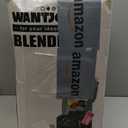 Commercial Blender for Smoothies 2200W With Soundproof Cover, 2200 ML, 15 Speeds, 6-leaves Stainless Steel Blade,Heavy Duty Blender for Restaurant, Smoothie,Ice Crush,Shakes, 9.5"D x 9"W x 19.7"H (Black)