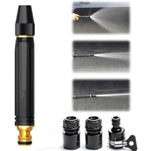 Home High-Pressure Car Wash Water Gun, 2026 Upgraded Car Wash Water Gun Garden Hose Sprayer, Adjustable Spray Patterns, for Watering Plants and Vegetables, and Car Washing