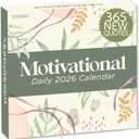 6 x 2026 Motivational Calendar | Includes 365 Positive Quotes and Affirmations, Enjoy a Whole Year of Inspirational Quotes, Phrases & Affirmations for Success, Happiness & Personal Growth