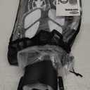 Snorkeling Gear for Adults Men Women,4 in 1 Snorkel Set with Panoramic View Diving Mask Anti-Fog Anti-Leak,Dry Top Snorkel,Fins and Travel Bag for Swimming,Snorkeling and Travel Diving (WHITE)