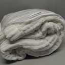 Couch Cover for Dogs Washable, Fuzzy Pet Couch Covers for 2 Cushion Sofa Pet Friendly, Non Slip Sofa Cover (White, 27.6" x 59"/70 x 150cm)