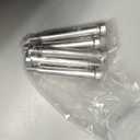 uxcell 304 Stainless Steel Hex Socket Shoulder Bolt 8mm Shoulder Dia 50mm Shoulder Length M6 Thread 5pcs