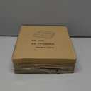 Serving Set: Plastic Imitated Wood Serving Tray & 4 Snack Boxes with Lid, Ideal for Home, Party & Birthday, Wood Brown, Plastic