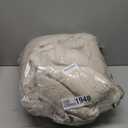 palassio Striped Beige 100% Cotton Quilt Queen Size Bedding Sets, Lightweight Crinkly Channel Pick Stitch Textured Bedspread Soft Shabby Chic Farmhouse Country Coverlet for All Season, 2 Shams