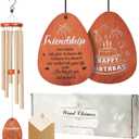 Friendship Gifts for Women. Wind Chimes for Bestie. Best Friends Birthday Gifts for Women. Outdoor WindChimes for Friendship with Catcher-Printed with Birthday Cake