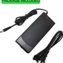 THEPRO 54.6V 2A Battery Charger for 48V Lithium Battery, Universal 54.6V Power Adapter Chargers, 5.5mm DC Connector for 2.5mm/2.1mm
