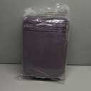 BOURINA Quilt Set Coverlet Set Quilting Bedspread 3-Piece Quilt Set Microfiber Lightweigh,King 108 x 92 inches Purple