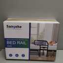 Sangohe Bed Rails for Elderly Adults Safety - Heavy Duty Bed Rail for Senior & People Falling Out of Bed - Bed Rail for Elderly, Height Adjustable, Fits Thick Mattress, Hold up to 300 Lbs, 504Q