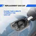 Gas Cap Fuel Cap, Compatible with Volkswagen 2011-2020 VW Jetta 2015-2020 VW GTI 2015-2020 VW Golf 2018-2020 VW Tuguan, Replace 5C0201550T 8K0201550N 5Q0201550L 3C8201550E