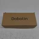 DOBOLIN Mesh Ballet Flats for Women Fishnet Mary Jane Shoes 2025 Summer Trendy Sexy Dressy Round Toe Buckle Strap Ballerina Flat Nude, Size 8.5