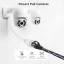 Cable Matters 10Gbps 5-Pack Snagless Short Cat 6 Ethernet Cable - 2ft, Cat 6 Cable, Cat6 Cord, Ethernet Cord, Black