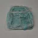 Clear Backpack, Heavy Duty PVC Clear Bag for Stadium Events, Transparent Backpack with Reinforced Straps & Stitches for Girls Boys, Large Capacity Bookbag for School, Travel, College, Work