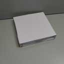 jomparis 10 Inch Cerulean Wall Clock Battery Operated Silent & Non-Ticking Wall Clock Decor for Bathroom Bedroom