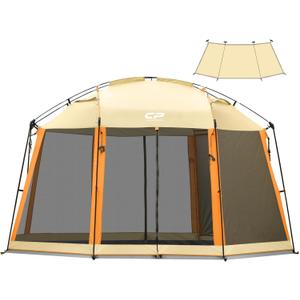 CAMPROS CP Screen House Tent 13 x 13 Ft Screened Mesh Net Wall Canopy