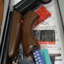 Double-barreled Toy Gun - Two Modes Realistic Soft Bullet Toy Guns Blaster with Sight - Educational Shooting Toy Shotgun - Ideas Gifts for Christmas Birthday Halloween Present