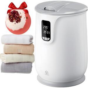 [Upgrade Smart Touch Screen] Towel Warmer, 24H Preset Heated Towel Warmer 20L Large Fast Heating for Bathroom Spa & Robes Blankets Heater Dryer for Home Families PJs & More, Grey