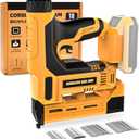 Cordless Nail Gun Compatible with Dewalt 20V Battery, 2-in-1 Electric Brad Nailer/Staple Gun 18 Gauge, Battery Powered Nail Guns with 1000 Nails & 1000 Staples for Wood Carpentry, Tool Only