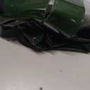 Barossa Design No Hook Clear Green Shower Curtain or Liner - Soft EVA 10G Extra Heavy Duty Shower Curtain with 3 Magnets for Bathroom, Standard Size 71" x 74", Clear Green