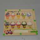 Magnetic Color and Number Maze, Montessori Toys for 2 3 4 Year Old, Wooden Color Matching Puzzle Board, Toddler Easter Basket Stuffers Educational Toys for Ages 2-4 for Girls Boys Birthday Gifts