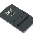 DPP Titanium Rear Sight Dovetail Red Dot Mount Compatible with Smith & Wesson M&P TrijiconRMR/SRO&Holosun 407C/507C/508T