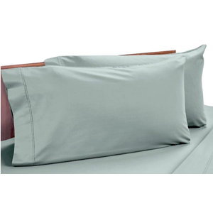 Evoluve Collection Two Pillow Cases, 1 Pair Pillowcase 20"/30", Mint Green
