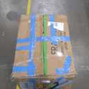 St. Tropez Back to Wall Concealed Tank Toilet Bowl, Black Hardware (White)