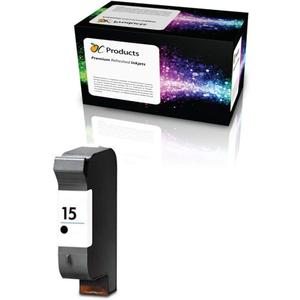 OCProducts Remanufactured Ink Cartridge Replacement for HP 15 for Deskjet 3810 3820 810c 812c 816 840c 841c 842c 843c 845c 920c 940 Officejet 5110 v40 PSC 500 750 950