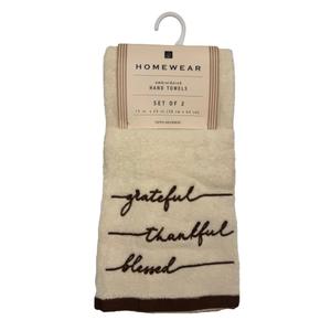 Homewear Hand Towels Set Of 2 15x25