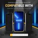 2 x TEMPRTEK+ 2-Pack Screen Protector for iPhone 16e / iPhone 14 / iPhone 13 Pro/iPhone 13  9H Tempered Glass, Anti-Scratch, Anti-Fingerprint, Shatterproof, Clear, Bubble-Free, Easy Installation