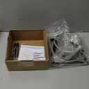 6" Upgrade Steel Louvered Outdoor Dryer Vent Cover, Stainless Steel Dryer Vent Cover with 4 Screws Rubber Gaske, Anti-Corrosion Steel Dryer Vent for Dryer Vents Kitchen Stove Vent AC Vent by Hydencamm