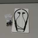 N18 Neckband Bluetooth Earbuds, Wireless Bluetooth 5.2 Headphones with Microphone, Ultra-Lightweight Comfort, IPX7 Waterproof, Deep Bass Strong Beat, 20H Playtime, Magnetic Earphones (Black)