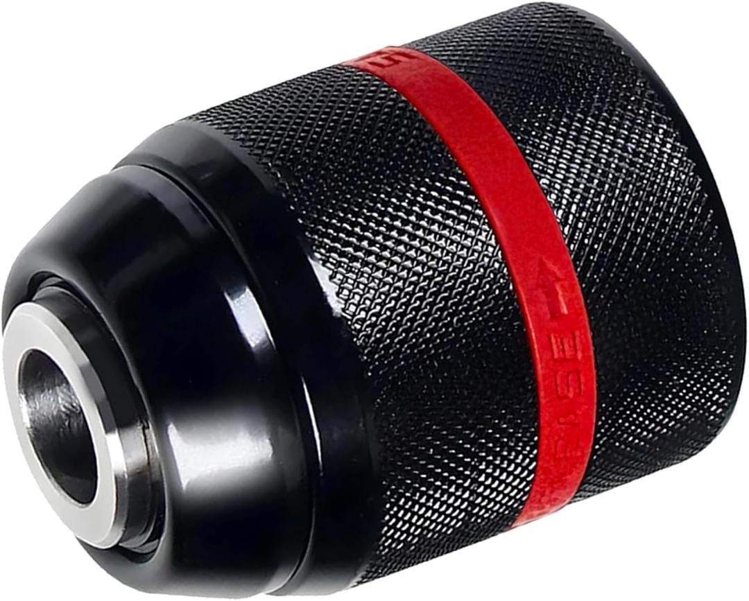 Keyless Drill Chuck for Milwaukee M18, 1/2-20UNF Mount 1.5-13mm Clamping Self-tighten Drill Chuck for Hand Drill Impact Driver
