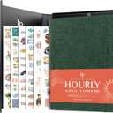 Legend Hourly Planner PRO Premium  Large Undated Schedule Planner with Time Slots  Personal & Work Organizer for Daily, Weekly & Monthly Planning  Time Management Planning  A4 Size (Forest Green) (A4 (8.5" x 11"))