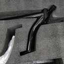 Saddlebag Guard Tip-Over Crash Bars for Harley Touring Street Glide Road Glide Road King Electra Glide Ultra Limited CVO 2009-2024 Gloss Black Saddle Bag Protection Crash Bar