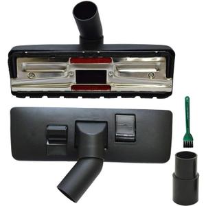 EZ SPARES 1 1/4 inch 32mm Universal Vacuum Cleaner Euro Floor Brush Head Brush Attachment For Floor and Carpet Combo Tool New Designed to Fit Hoover, Eureka, Rainbow,Shop VAC