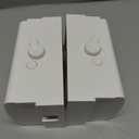 Outlet Cover BOX Baby Proofing (2 Pack) Patented Dual-Lock for Much Better Toddler Proofing, Easier Operation, Simple 3 Step Install with Included Screws. Provides Extra Space Inside for Plugs (White)