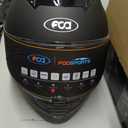 Fodsports FS90 Full Face Motorcycle Helmet with LED Rear Light, Dual Visor Motorbike Street Bike Integrated Helmet for Adult Men Women DOT FMVSS-218 Approved