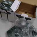 4 Pack Solar Animal Repeller for Raccoons, Deer & Squirrels  Ultrasonic & Strobe Light, Outdoor Deterrent for Cats, Dogs, Raccoons, Rabbits, Skunks, Foxes & More