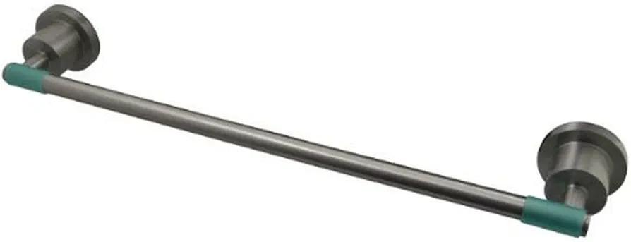 Kingston Brass BA8211SNDGL Green Eden 24-inch Towel Bar with Neoprene Sleeve, Satin Nickel