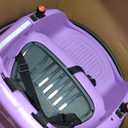 Bumper Car for Kids, 12V Ride on Bumper Car for Toddler with Remote Control, 2-Speed, 2 Driving Modes, 360Spin, Anti-Collision Padding, Lights, Music, Electric Bumping Car for Children 1.5-6, Purple