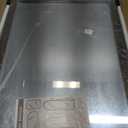 Bathroom Mirror for Wall with Wooden Frame, 36"x24" Rustic Farmhouse Vanity Mirror with Solid Wood Frame, Rectangular Wall-Mounted Mirror for Bathroom, Living Room, or Entryway (Brown)