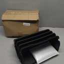 10 Pack Hanging Goat Feeder & Duck Feed Trough, 5 Qt Fence Mounted Livestock Manger  Heavy Duty Plastic Mineral Bucket & Waterer for Sheep, Piglets, Deer & Poultry.